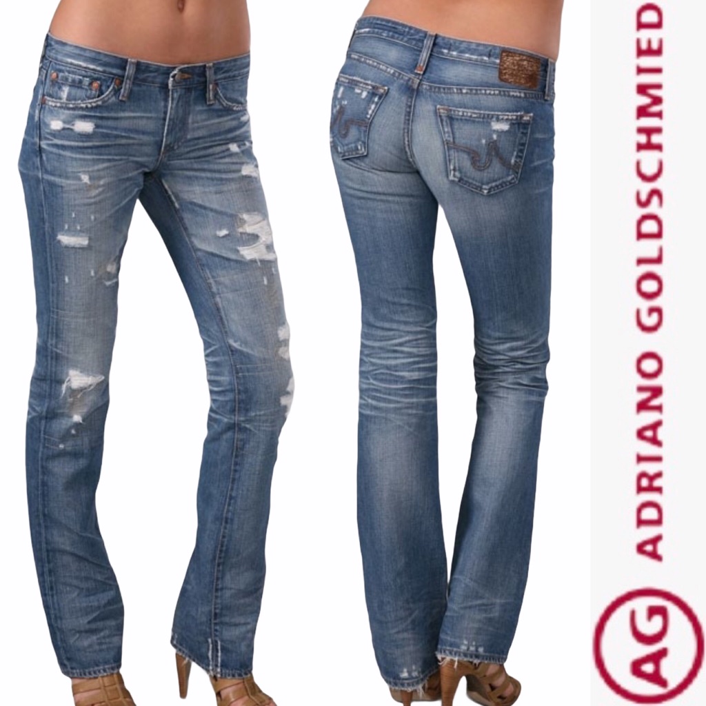 Ag The Kiss Straight Leg Jeans 27